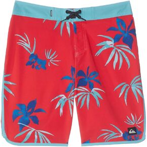Quiksilver Boys Surfsilk Scallop 17 Boardshort Swim Trunk