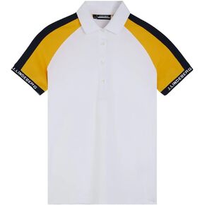 J.Lindeberg 2023 Women Perinne Golf Polo أبيض صغير in Kuwait