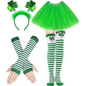 PROMOTED TO BIG SISTER  Women St. Patrick's Day Party Costume Accessories Set