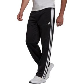 adidas Men's Essentials Warm-Up Open Hem 3-Stripes Tracksuit Pants