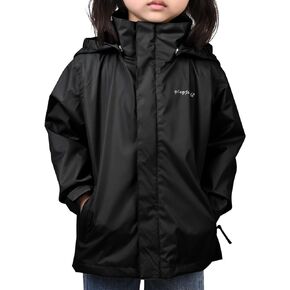 Lightweight Rain Jacket for Kids Hooded Waterproof Windroof Raincoats for Girls Boys Windbreakers Rainslicker
