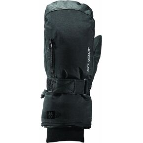 Seirus Heatwave Junior Stash Mitt Black 1542 - Great Kids Gloves with Heated Lining