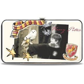 Buckle-Down Women's Hinge Wallet-Harry Potter, 7" x 4"
