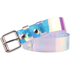 Colorful PVS/Plastic Ultra-thin Transparent Wait Belt for Girls