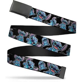 Buckle Down Kids' Big Web Belt Lilo & Stitch 1.0"