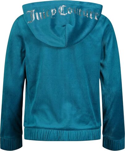 بنطال قطيفة من القطيفة للفتيات من Juicy Couture وسويت شيرت بقلنسوة منفصلان in Saudi Arabia