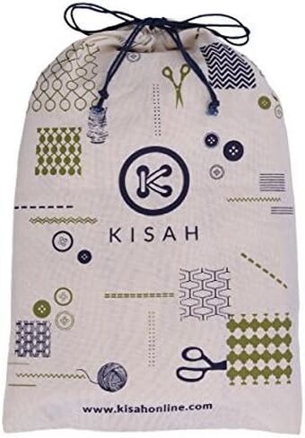 Amodh by Kisah Men's Cotton Blend Festive Wear Regular Fit Striped Kurta | Indian Wedding Wear Kurta | Festive Ethnic Kurta in Saudi Arabia