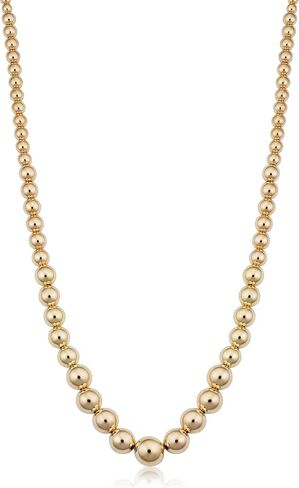 قلادة من الذهب الأصفر عيار 14 قيراط متدرجة الطول قابلة للتعديل (يمكن ضبطها من 17 إلى 19 انش), معدن, غير معروف in Kuwait