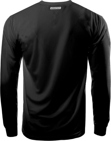 JORESTECH Safety Bright Visibility Long Sleeve Work T Shirt with Chest Pocket, Moisture Wicking Fabric in Saudi Arabia