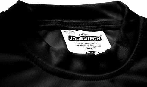 JORESTECH Safety Bright Visibility Long Sleeve Work T Shirt with Chest Pocket, Moisture Wicking Fabric in Saudi Arabia