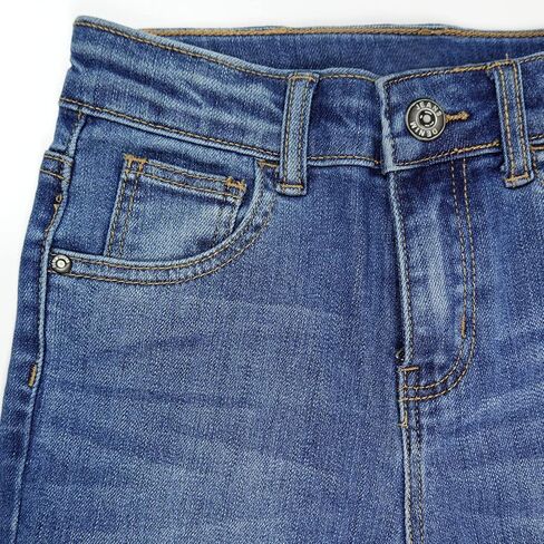KIDSCOOL SPACE Boy Jeans,Little Kid Elastic Band Inside Slim Fit Denim Pants in Saudi Arabia