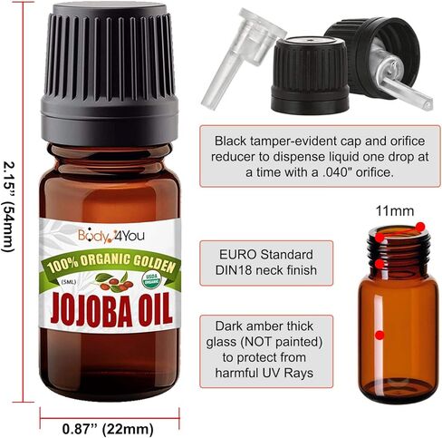 BodyJ4You 38PC Gauges Kit Ear Stretching Aftercare Jojoba Oil Saline Spray | Single Flare Tunnel Plugs Expander Tapers | Multicolor Surgical Steel | Natural Recovery Solution Set in Kuwait