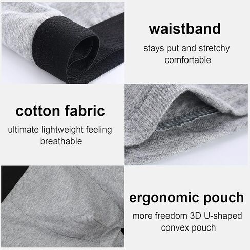 Jiuguva 144 Pack Men Cotton Briefs in Bulk for Homeless Shelter Donating, Wholesale Underwear for Men, Breathable Underwear in 5 Assorted Size Stretch Boxer Briefs in Saudi Arabia