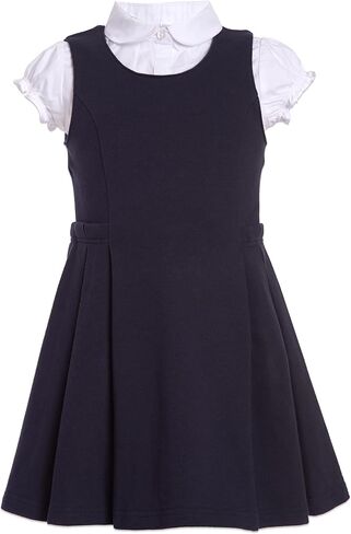 Nautica Girls' School Uniform Pleated Jumper Set in Saudi Arabia