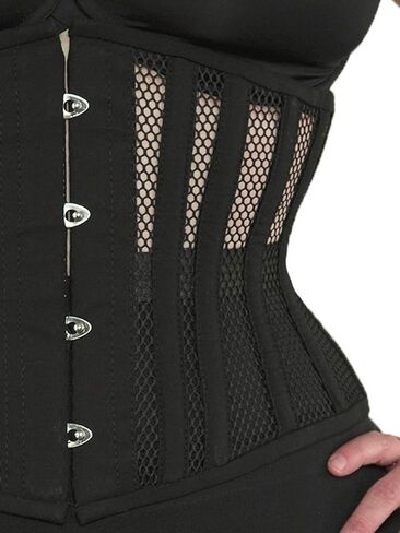 Orchard Corset CS-411 Women's Mesh Underbust Original Steel Boned Waist Training Corset in Saudi Arabia