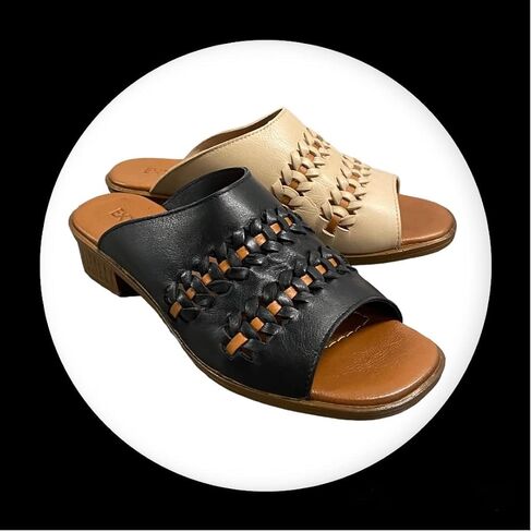 Daisy Women's Comfortable, Leather Sandal with Extra Cushioned Soft Footbed in Saudi Arabia