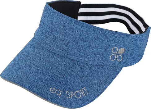 أقنعة خفيفة الوزن من EQ SPORT للنساء والرجال، قبعة واقية من الشمس للجري والجولف والتنس والركض والشاطئ والمشي لمسافات طويلة أقنعة رياضية (1 أزرق، 1 أحمر) in Kuwait
