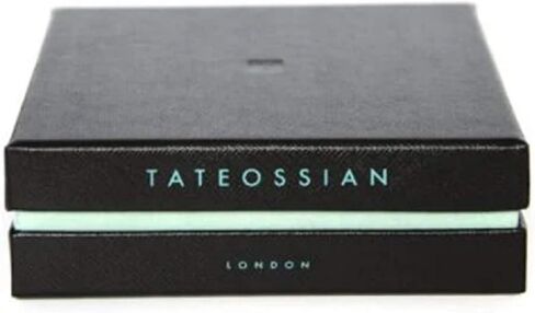 Tateossian Men's Gear Trio Rhodium Plated Sterling Silver Semi Precious Onyx Bracelet in Kuwait