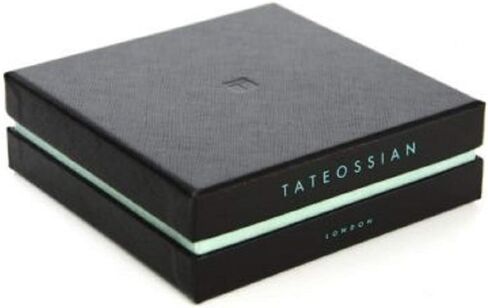 Tateossian Men's Gear Trio Rhodium Plated Sterling Silver Semi Precious Onyx Bracelet in Kuwait