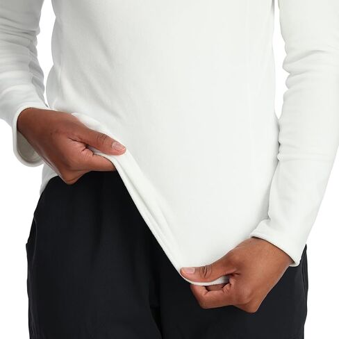 Spyder Women's Shimmer Bug Half Zip T-Neck Ski Base Layer in Saudi Arabia