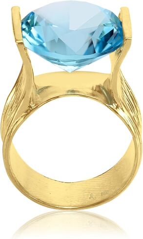 خواتم من الذهب عيار 14 قيراط فوق الفضة الإسترليني مع 11.75 TCW زركونيا مكعب من الزبرجد، خاتم مزخرف، خواتم ذهبية أنيقة، هدايا للنساء، مجوهرات جمالية، خواتم للنساء، مجوهرات ذهبية للنساء in Kuwait