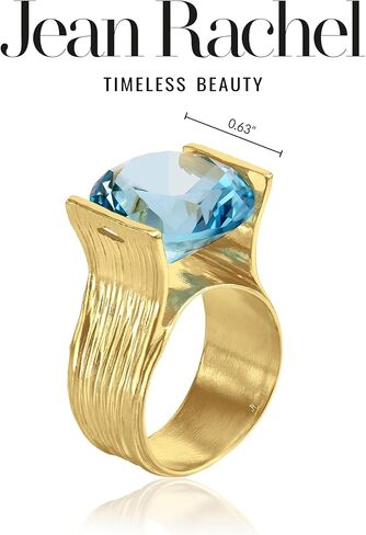 خواتم من الذهب عيار 14 قيراط فوق الفضة الإسترليني مع 11.75 TCW زركونيا مكعب من الزبرجد، خاتم مزخرف، خواتم ذهبية أنيقة، هدايا للنساء، مجوهرات جمالية، خواتم للنساء، مجوهرات ذهبية للنساء in Kuwait