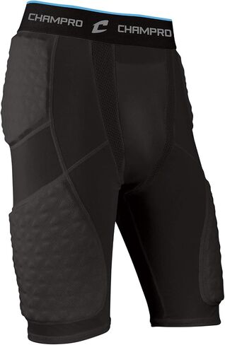 CHAMPRO Boys' Tri-Flex Padded Youth Compression Shorts in Saudi Arabia