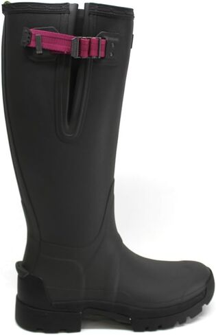 Hunter Balmoral Tall Side WFT2201RNP-DSC Rubber Womens Boots - Dark Slate Peppercorn - 6 US in Saudi Arabia