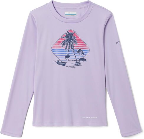 Columbia Girl's Tidal Tee PFG Panga Palms Diamond Long Sleeve in Saudi Arabia
