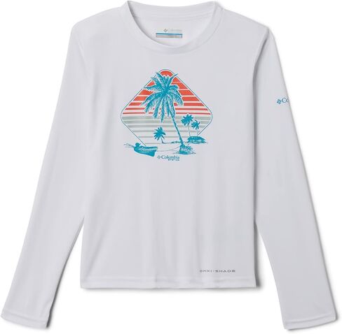 Columbia Girl's Tidal Tee PFG Panga Palms Diamond Long Sleeve in Saudi Arabia
