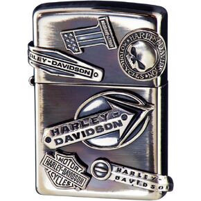 Zippo 2018 New Model Harley Davidson Japan Limited Used Feeling Finish HDP-63