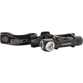 Cyclops Hades Headlamp | Tactical Durable Lightweight Aluminum Compact Adjustable Headband Weather Resistant IPX4 Rechargeable Removable 5 Modes Bright LED 1000 Lumen Headlight