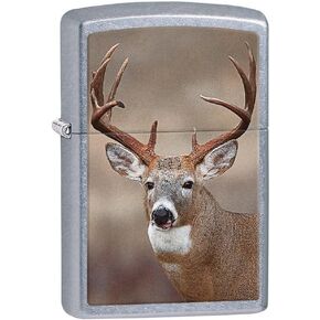 Zippo Lighter: Deer, Buck - Street Chrome 81175