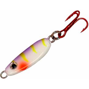 Northland Fishing Tackle Forage Minnow Ice Fishing Jigging Spoon Lure, for Walleye, Crappie, Bluegill, Trout, & More, Assorted Sizes & Colors