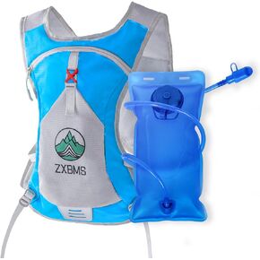 Men's and Women's Running Vest, Hydration Backpackwith 2LWater Reservoir - Upgraded Leak Proof Backpack , Suitable for Mountaineering, Cycling, Hiking Backpack Water Bladder.