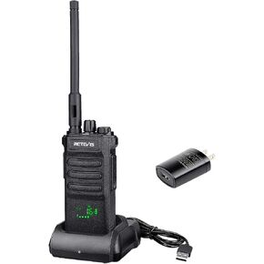 Retevis RT86 Long Distance Walkie Talkies, Heavy Duty 2600 mAh Rechargeable Two Way Radio,Remote Alarm Rugged Walkie Talkies Adults, for Offroad(1 Pack) in Saudi Arabia