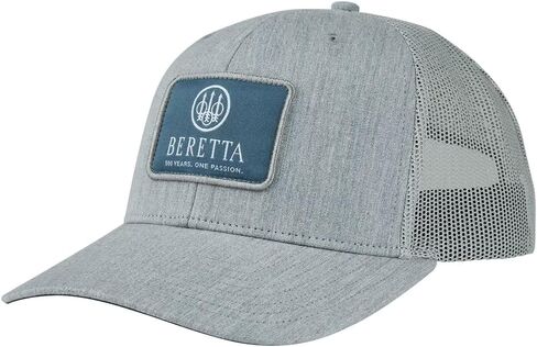 Beretta Men's Outdoor Casual 6-Panel Patrol Hunting Trucker Mesh Back Hat with Snapback Adjustable Closure in Kuwait