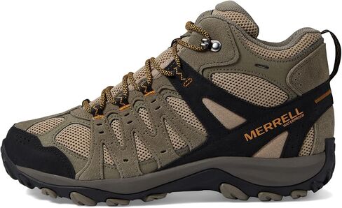 Merrell Accentor 3 Mid Wp - حذاء للرجال - جزء علوي من الجلد والقماش - مقدمة دائرية - تصميم عالي الجودة من بيكان 15 واط in Saudi Arabia