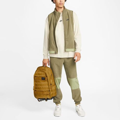 Nike Sportswear RPM Backpack (26L) (Golden Moss/Black/Anthracite) in Saudi Arabia