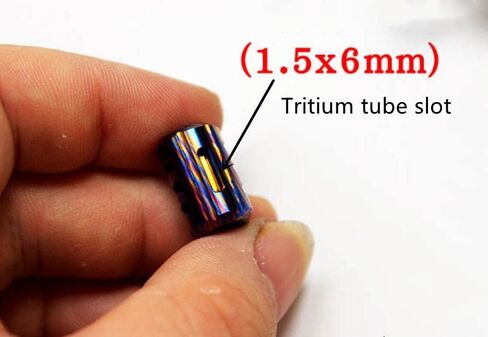 Titanium Burn Blue Parachute Paracord Cord Tool Lanyard Bead Charms EDC Accessories for Pendant Necklace Keychain Pendant Lanyard Zipper Pull in Saudi Arabia
