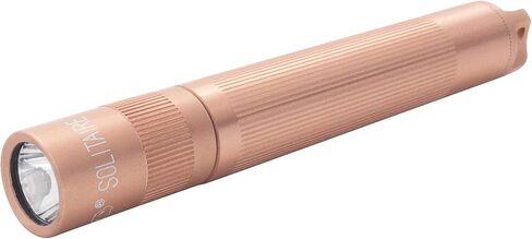 Maglite Solitaire 47 Lumens Rose Gold LED Flashlight with Key Ring AAA Battery - Case of: 1 in Saudi Arabia