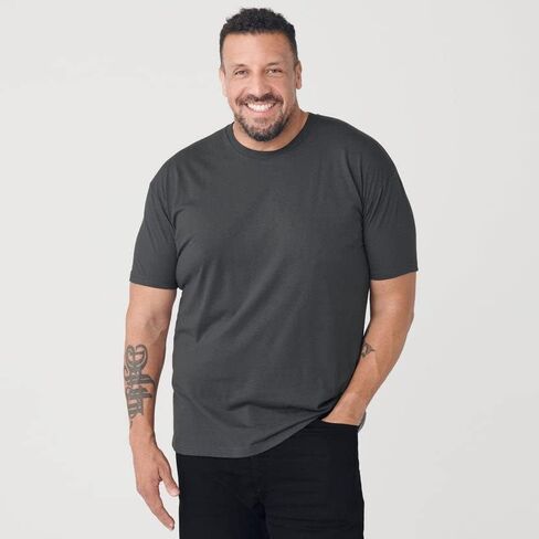 True Classic Tees Premium Men's T-Shirts - Classic Crew T-Shirt, Premium Fitted Men's Shirt Black in Kuwait