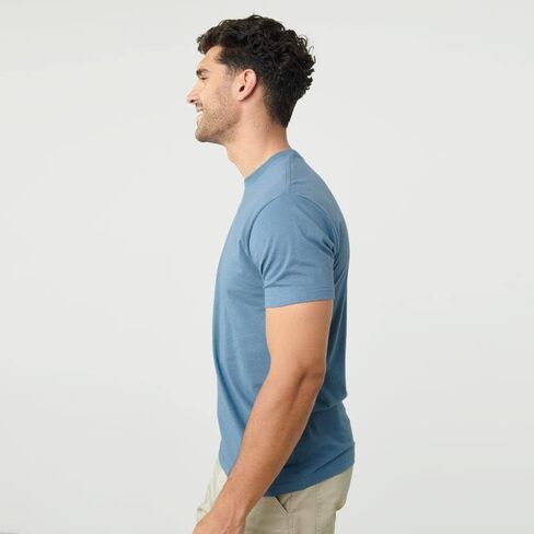 True Classic Tees Premium Men's T-Shirts - Classic Crew T-Shirt, Premium Fitted Men's Shirt Black in Kuwait