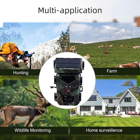 Trail Camera with Detailed Images, IR Night, Tracking Moving Targets, Hunting Camera for Wildlife Monitoring Indoor Outdoor Usage. in Saudi Arabia