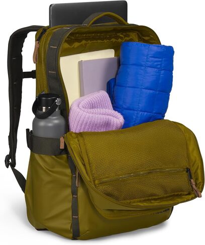 حقيبة نهارية من THE NORTH FACE Base Camp Voyager Daypack، لون رمادي داكن جديد/أسود TNF-NPF، مقاس واحد in Kuwait