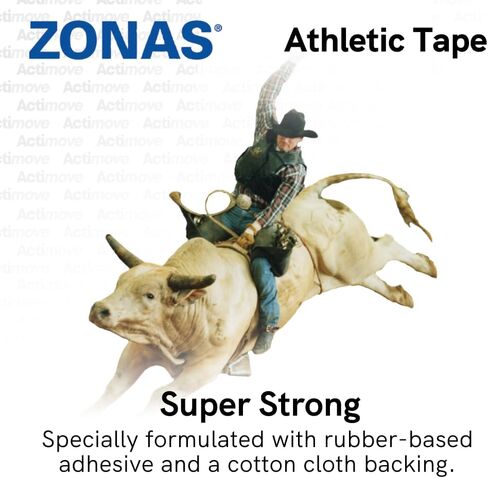 شريط زوناس الرياضي، مسامي، لفات 1-1/2 بوصة، صندوق من 32 قطعة in Kuwait