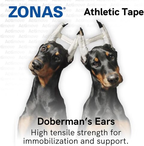 شريط زوناس الرياضي، مسامي، لفات 1-1/2 بوصة، صندوق من 32 قطعة in Kuwait