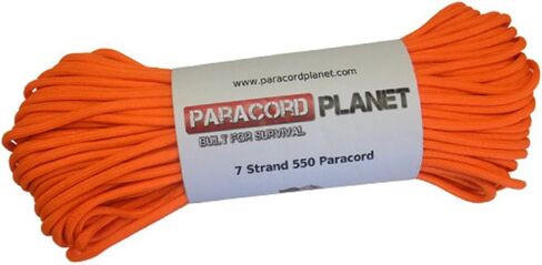 Paracord Planet 550 lb, 50' Foot Hank, Parachute Cord. Also Known as Paracord Rope, Parachute Rope, Utility Cord, Tactical Cord, and Military Cord. USA Made to Provide Durability and Strength. in Saudi Arabia