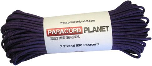 Paracord Planet 550 lb, 50' Foot Hank, Parachute Cord. Also Known as Paracord Rope, Parachute Rope, Utility Cord, Tactical Cord, and Military Cord. USA Made to Provide Durability and Strength. in Saudi Arabia