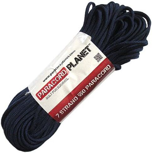 Paracord Planet 550 lb, 50' Foot Hank, Parachute Cord. Also Known as Paracord Rope, Parachute Rope, Utility Cord, Tactical Cord, and Military Cord. USA Made to Provide Durability and Strength. in Saudi Arabia